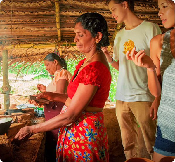 Hospitality and sharing meals with guests