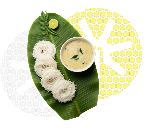 String Hoppers (Idiyappam)