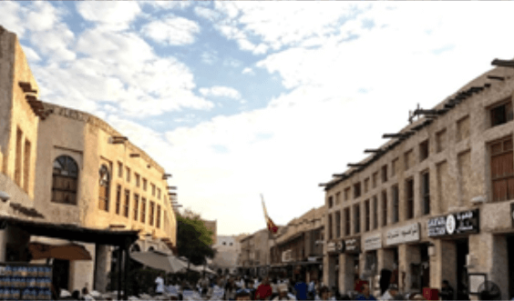 Walk in the alleys of Souq Waqif